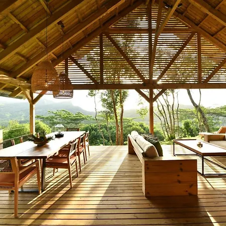 Chamgaia Off-Grid Eco-Villa Chamarel Exterior photo