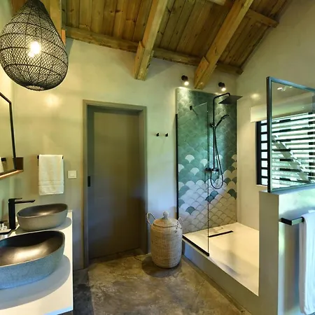 Chamgaia Off-Grid Eco-Villa Chamarel Exterior photo